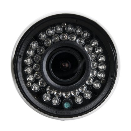 Telecamera Bullet Varifocale IP Vultech CM-BU96IPV-POE 1/2,7" 1.3 Mpx 960p POE 2,8-12mm 42Pcs Led IR 40M Bianca