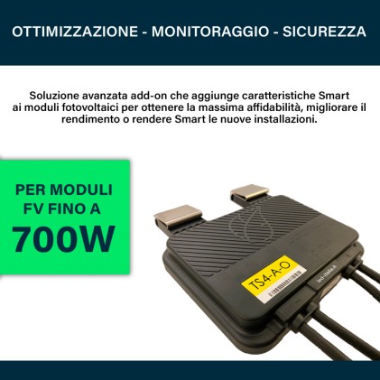 Tigo Ottimizzatore di Potenza Smart per Pannelli Solari Fotovoltaici fino a 700W 80V 15A