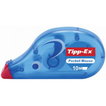 Tipp-Ex Easy Correct 2+1 Confezione da 2 Nastri Correttivi 4.2mm x 12m Resistente, Scrittura Istantanea + Matita Correttiva Shake n Squeeze 8ml Formula ad Asciugatura Rapida, Punta in Metallo