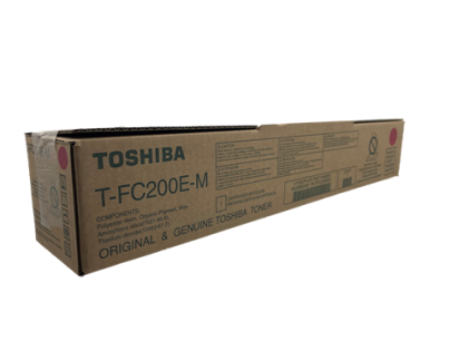 ORIGINALE Toshiba toner magenta T-FC200E-M 6AJ00000127 33600 pagine