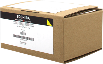 ORIGINALE Toshiba toner giallo T-FC305PY-R 6B000000753 3000 pagine cartuccia di stampa riutilizzabile