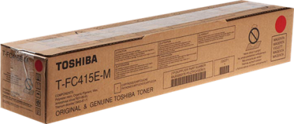 ORIGINALE Toshiba toner magenta T-FC415EM 6AJ00000178 33600 pagine