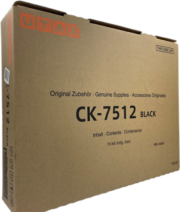 ORIGINALE Utax toner nero CK-7512 1T02V70UT0 35000 pagine