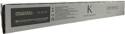 ORIGINALE Utax toner nero CK-8511K 1T02L70UT0 20000 pagine
