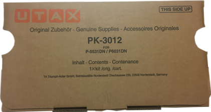 ORIGINALE Utax toner nero PK-3012 1T02T60UT0 25000 pagine