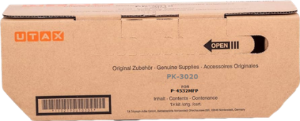 ORIGINALE Utax toner nero PK-3020 1T0C0Y0UT0 12500 pagine