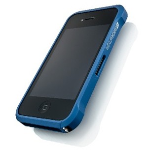 ElementCase Vapor4 Carbon case per iphone 4 4S Blu