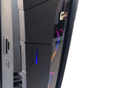 Case Gaming Ctesports Vela Con Set 3 Ventole Rainbow, Controller, Telecomando