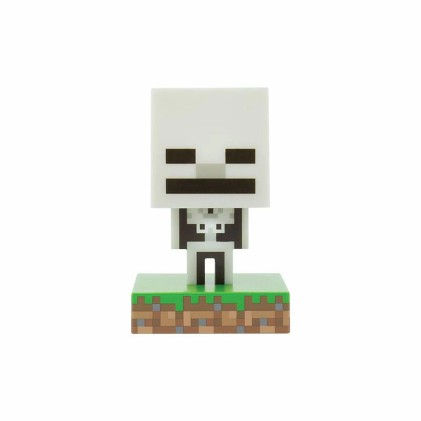 Lampada Paladone Minecraft Skeleton Light Icons Pp8999Mcf
