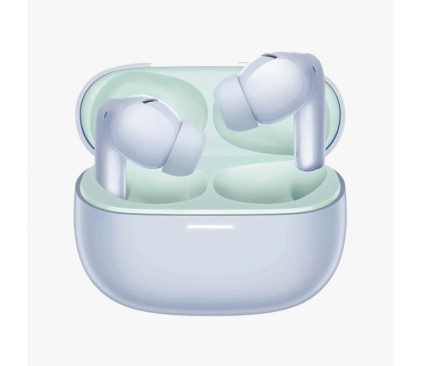 Cuffie Xiaomi Redmi Buds 5 Pro Bluetooth 5.3 - Cancellazione del rumore con AI + 3 microfoni - Connettivit&agrave; intelligente - Touch Control - Colore Bianco/Verde