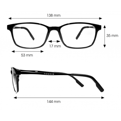 Occhiali neutri PC, Tablet, Smartphone,TV e Gaming. Eliminano stanchezza e irritazione visiva.Occhiali riposanti ANTI LUCE BLU. Modello Yoga