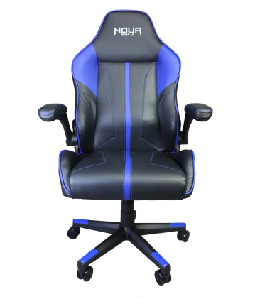 Poltrona Gaming Noua Zen Braccioli Imbottiti Blu