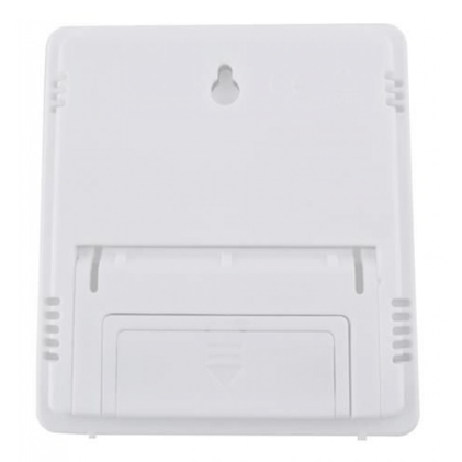 Termometro igrometro ambientale, stazione meteo con orologio