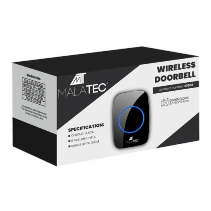 Campanello Wireless, senza fili, impermeabile IP44, da esterno