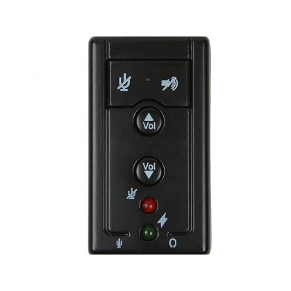 Scheda audio USB con jack per cuffie e microfono