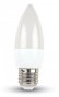 V-TAC VT-1821 Lampadina LED E27 6W Candela - 2700K Bianco caldo - SKU 4342