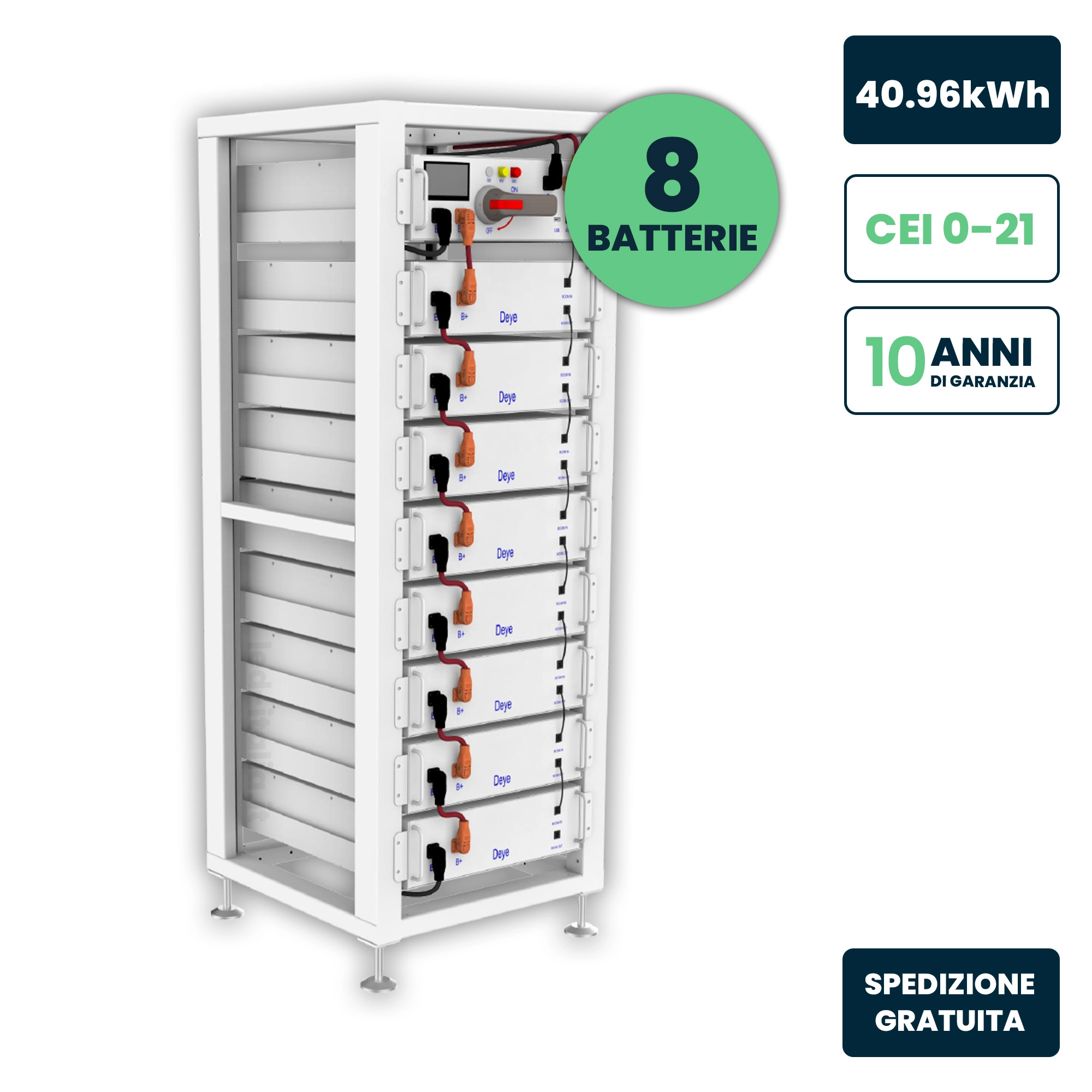 Set Linea Lampada A Sospensione Prolunga Elettrica Contatore E Presa Elettrica Bottone Quadrato - Foto 3
