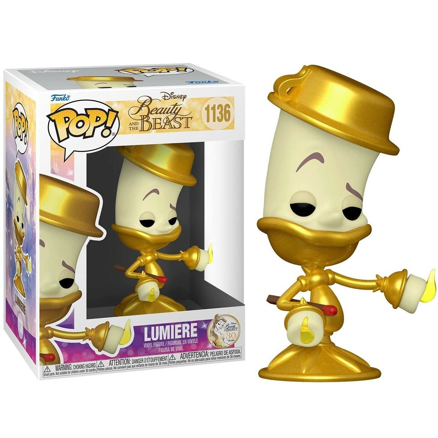 Figurine Funko Pop! La Belle Et La Bête – Gaston En Tenue Formelle – 9 Cm – Édition Collector