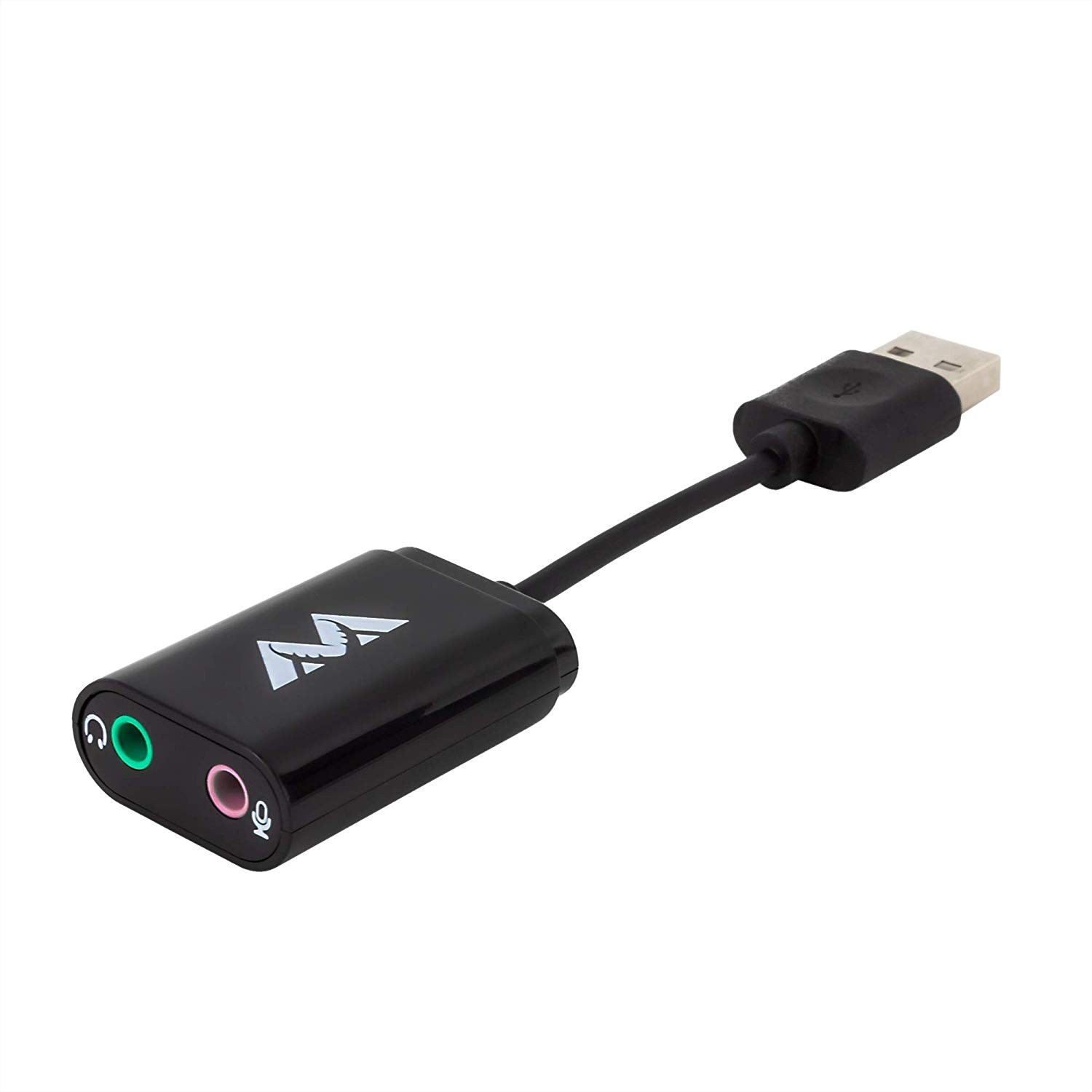 Scheda audio esterna AntLion USB stereo da 3.5 mm per cuffie/microfono - -  Esseshop - Il tuo Partner in Informatica, PC e Networking