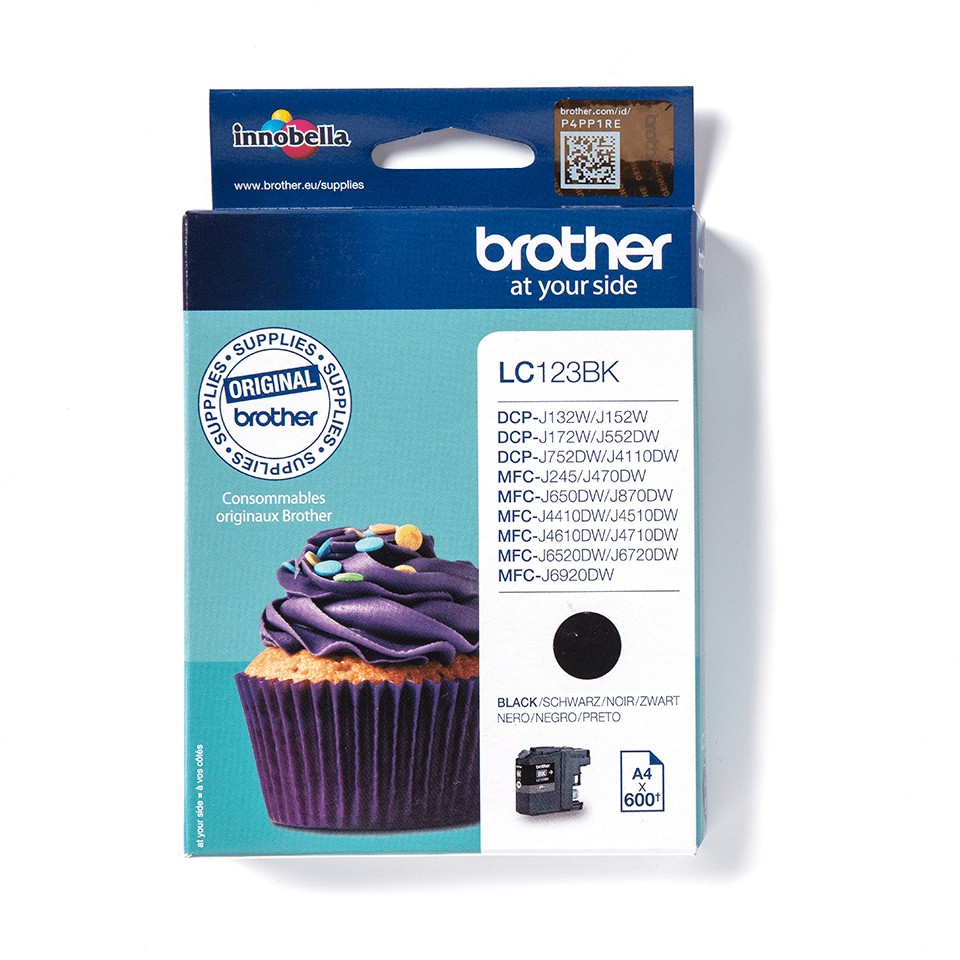 LAIPENG LC521BK Cartuccia Nero Compatibile Per Brother – 2 Pezzi, Alta Resa Per DCP-J1260W, J1310DW, J1360DW, J1460DW