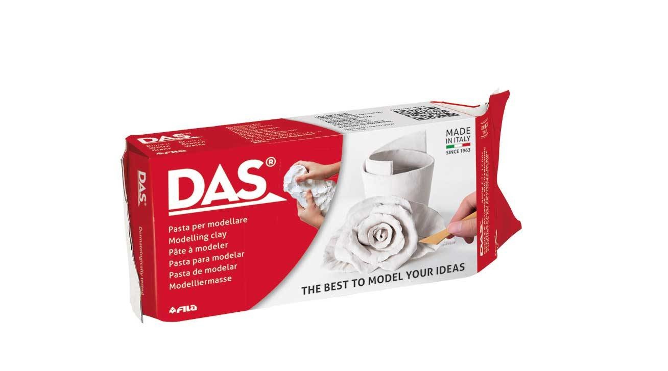 DAS F387500 composto per ceramica e modellazione Argilla da modellazione 1  kg Bianco 1 pz - Creatività - Esseshop - Il tuo Partner in Informatica, PC  e Networking