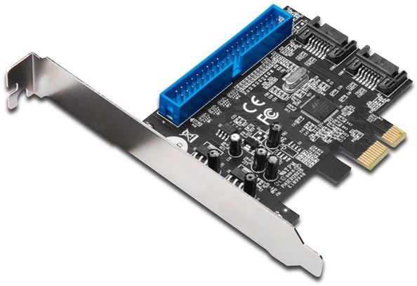 Scheda Controller Pci-Express Sata Iii600 Pata 40 Poli Raid