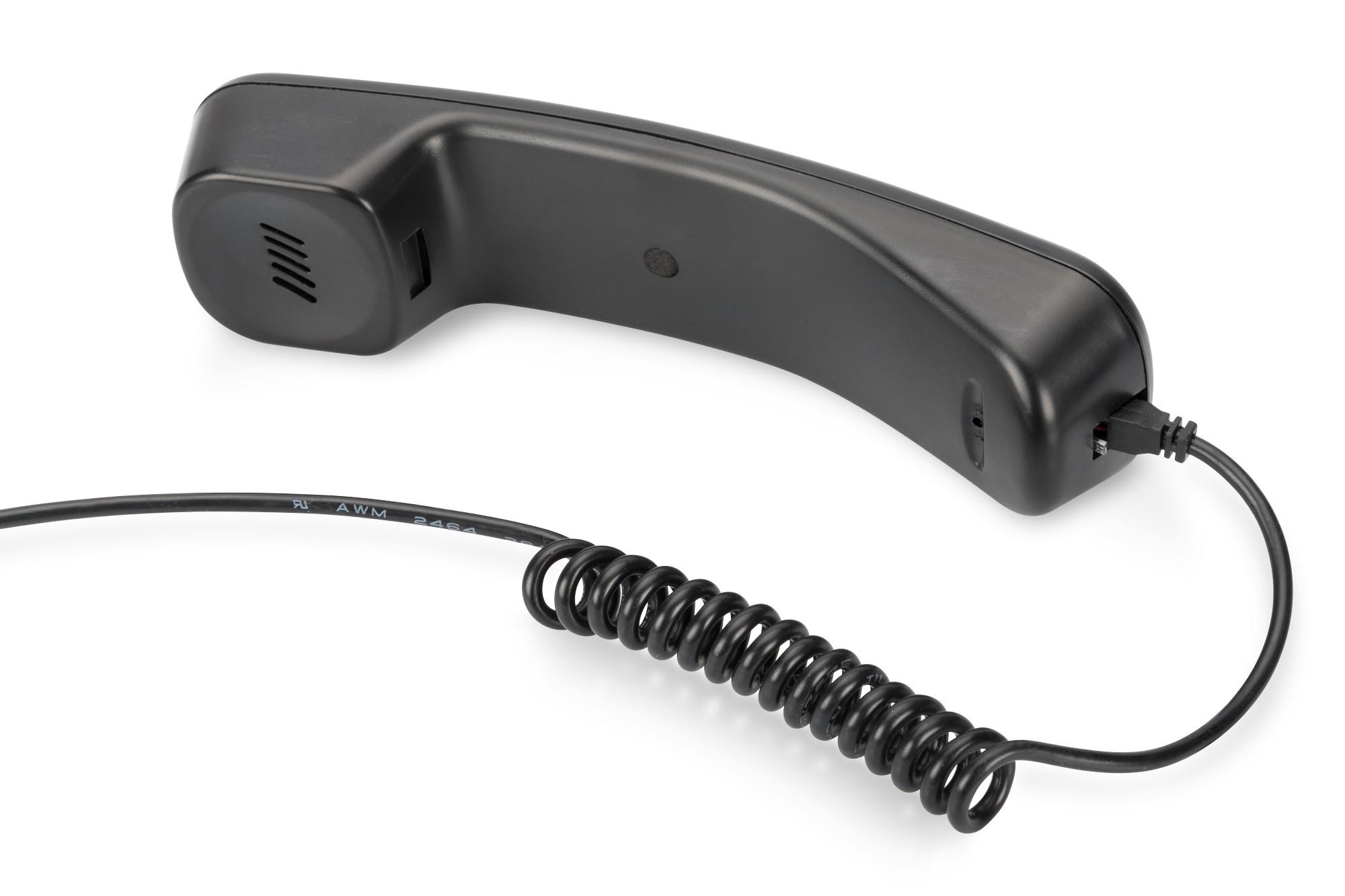 Cornetta Telefonica Wireless Bluetooth – Stile Retrò, Microfono Esterno, Altoparlante HD, Antirradiazioni – Compatibile Con Cellulari E Computer (Nero)
