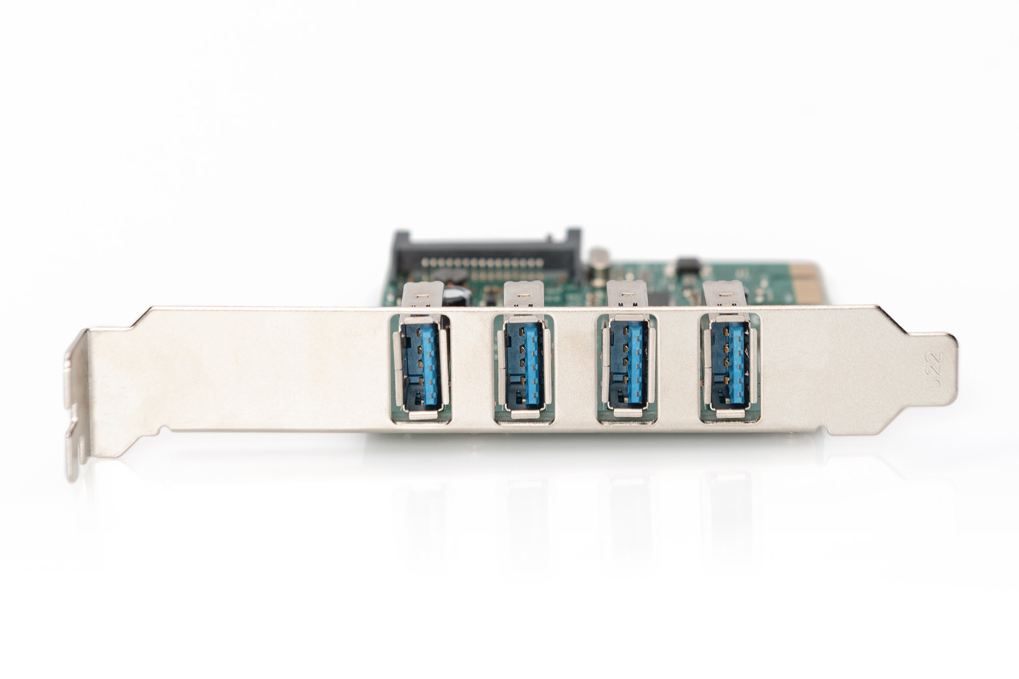 Nilox Scheda PCI-Express Con 2 Porte USB 3.0 – 4.8 Gbps, Plug & Play, Per PC Desktop (Grigio)