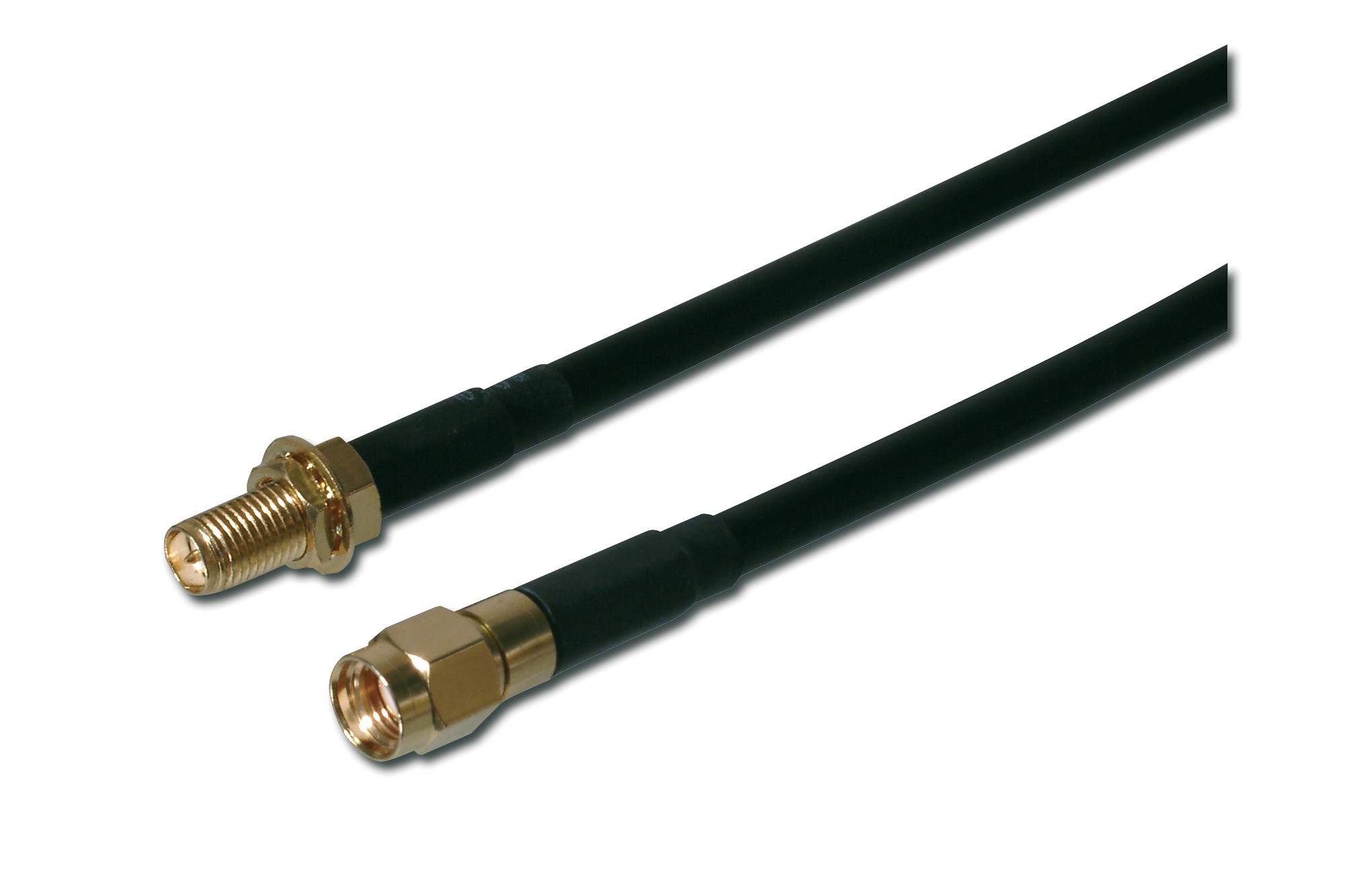 Cavo Di Prolunga RP SMA Maschio A RP SMA Maschio – Adattatore Con Pin Femmina, Cavo RG142 A Bassa Perdita, Lunghezza 2m. Ideale Per WiFi, Antenne E Dispositivi RF