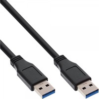 InLine Cavo USB 3.0 Type A maschio a Type A maschio, nero, 3m