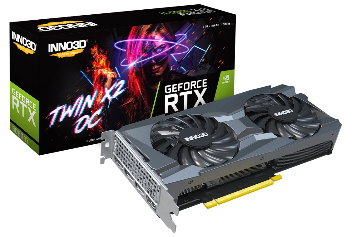 Inno3D GEFORCE RTX 3060 TI TWIN X2 OC LHR NVIDIA GB GDDR6