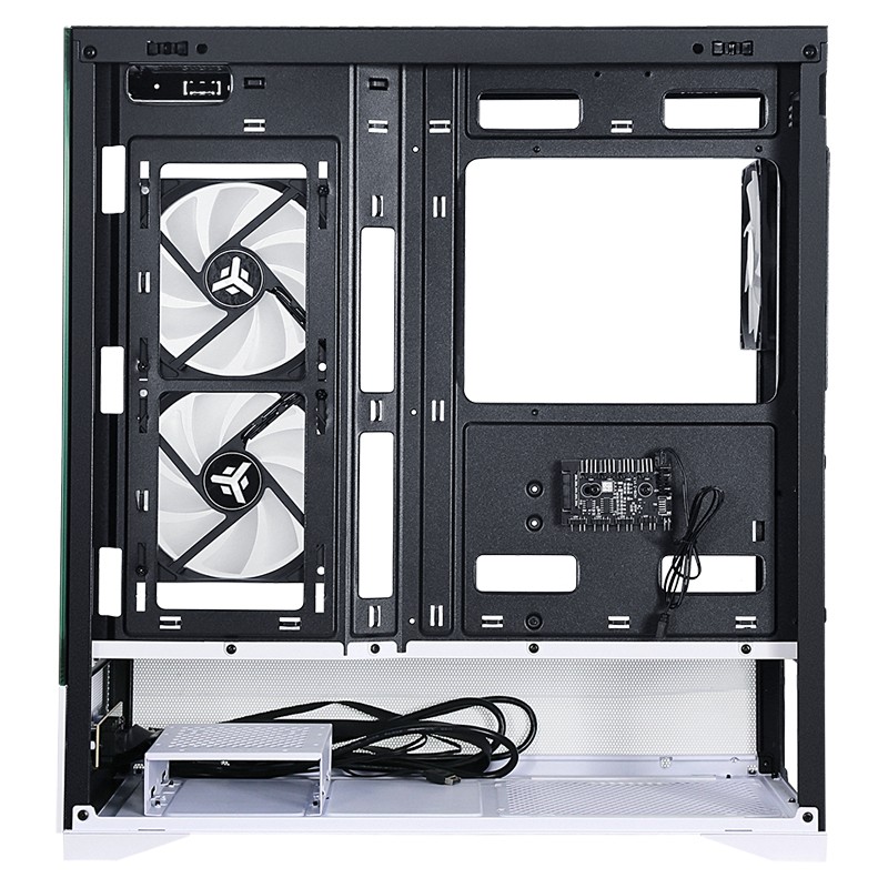 Itek Case Gaming SHOWBUI 37WB – Torre ATX Con 3 Ventole ARGB, USB-C E Vetro Temperato