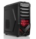 Case ZEERO - Gaming Middle Tower USB3 12cm red fan 0.65mm