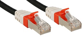Lindy Cavo Di Rete Patch Cat.6(A) SSTP - S/FTP PIMF 10 Gbit, Rosso, 10m, Privo Di Alogeni - 6