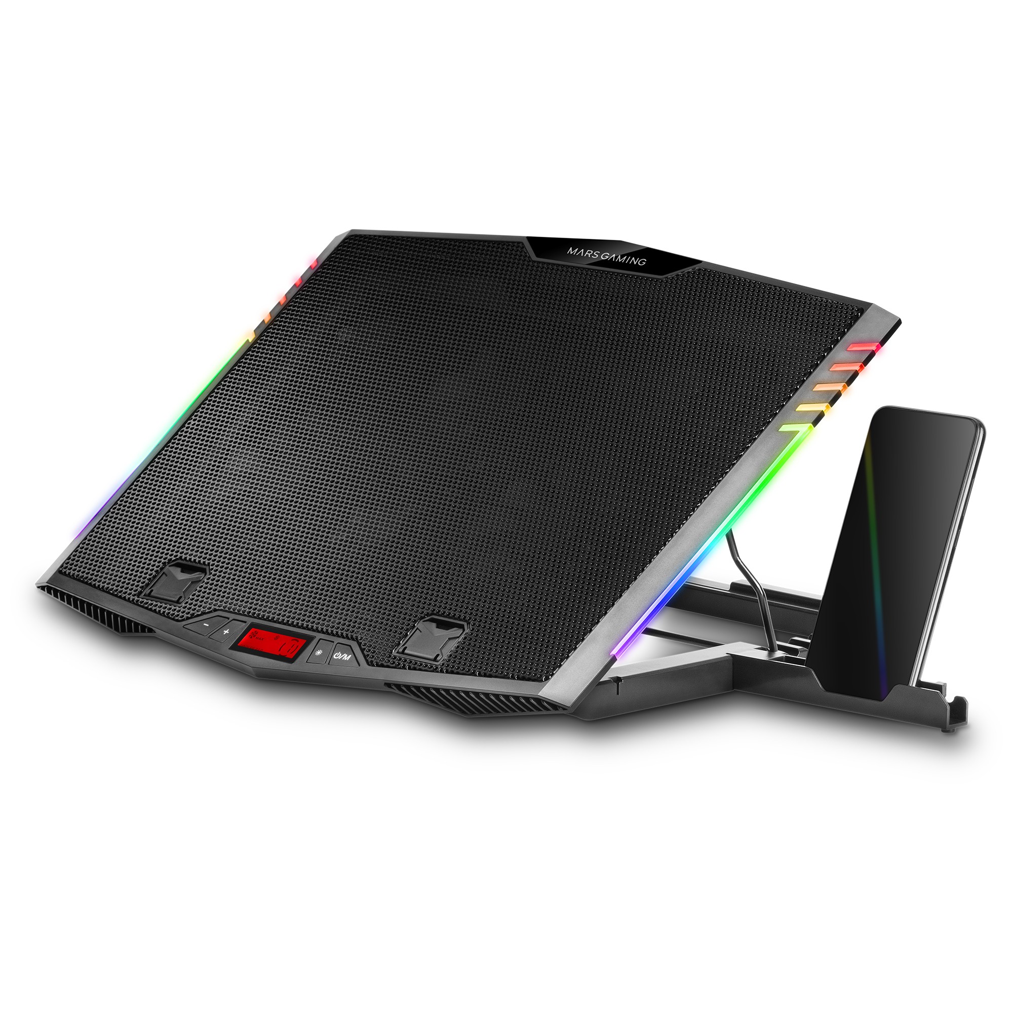 Mars Gaming MNBC5 supporto per notebook Supporto per computer portatile  Nero 48,3 cm (19) - Stand - Esseshop - Il tuo Partner in Informatica, PC e  Networking