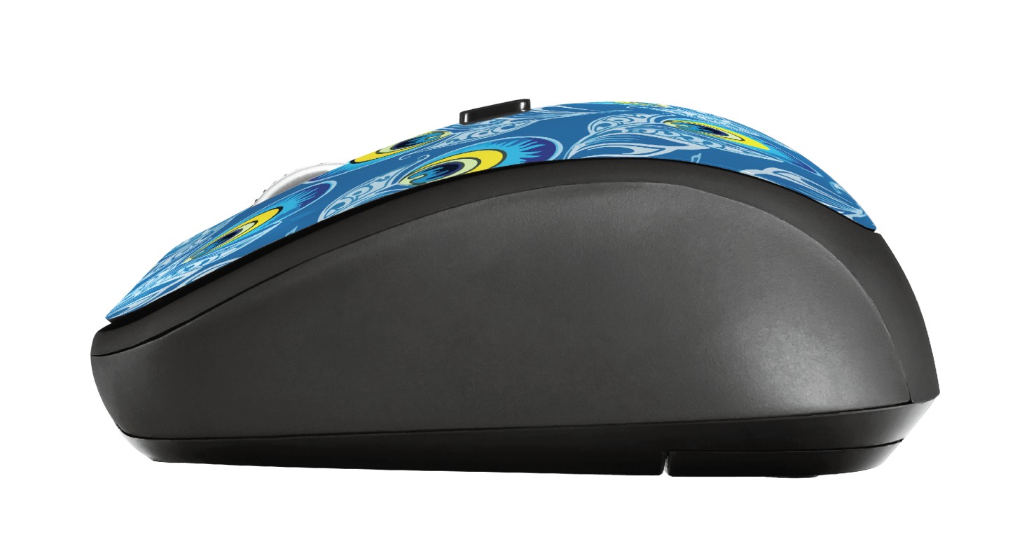 TRUST - YVI DUAL MODE WIRELESS MOUSE-Black/Grey