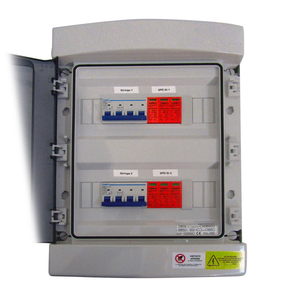 Protezione Sovratensione Fotovoltaica, 2 In 2 Out Interruttore - Foto 2
