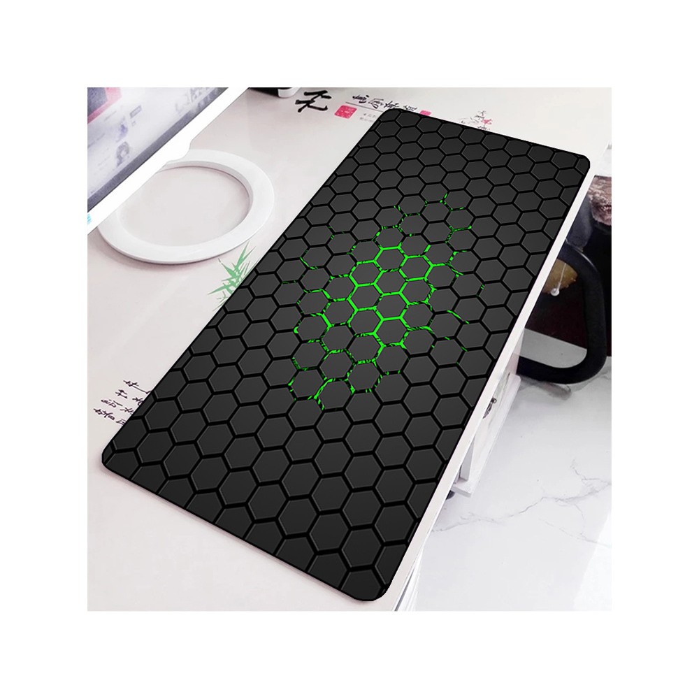 Tappetino per mouse e tastiera XL, 80x30 cm, grafica nido d ape - Mousepad  - Esseshop - Il tuo Partner in Informatica, PC e Networking