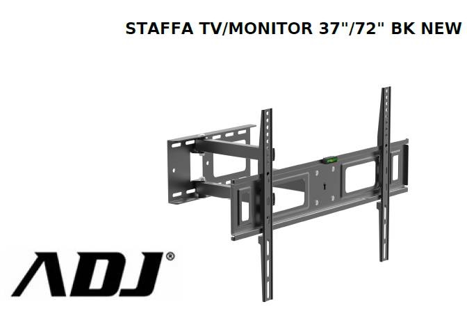 Staffa Tv/Monitor 37/72 Bk New Max 50Kg Max Vesa 600*400 Snodo180?
