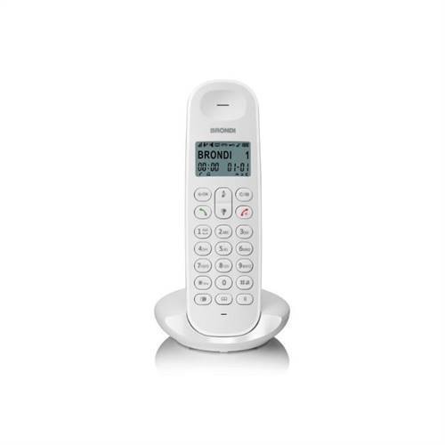 Brondi Telefono Cordless Lotus Bianco