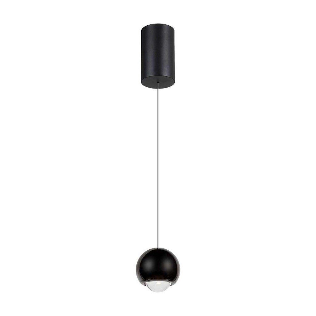 V-TAC Lampadario LED a Sospensione 5W a Forma di Campana Colore Nero Altezza regolabile 3000K