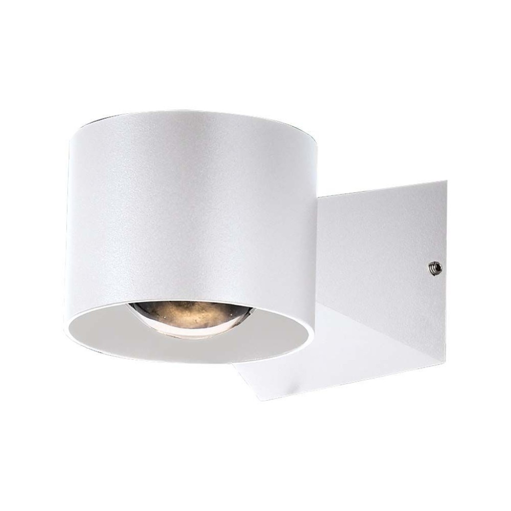 V-TAC 6W LED Wall Light 4000K White Body IP65
