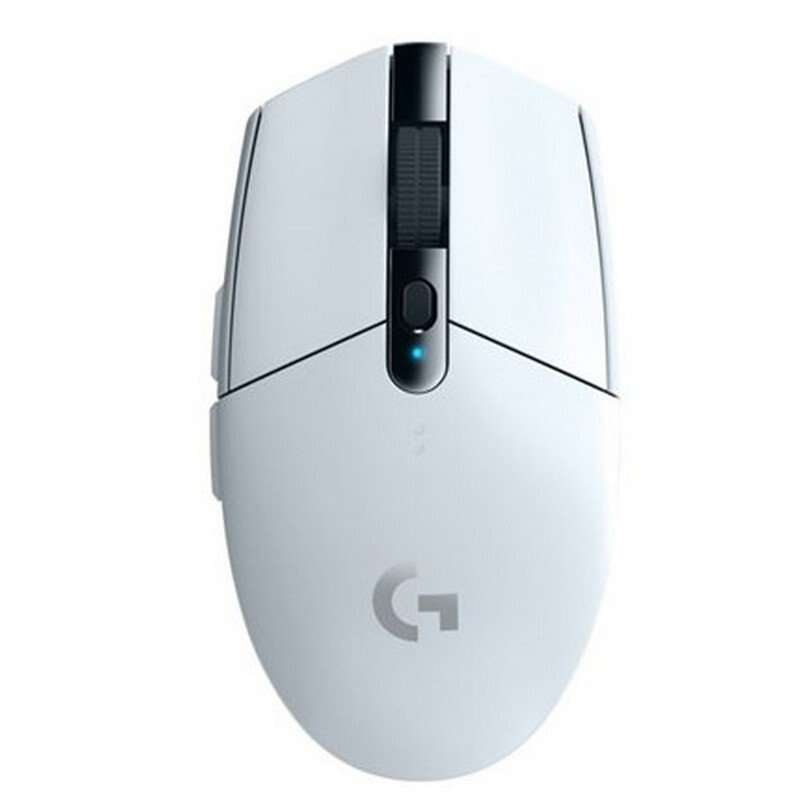 Mouse USB wireless Logitech G305 Lightspeed 12000 dpi - 5 pulsanti programmabili - Uso per destrimani - Bianco