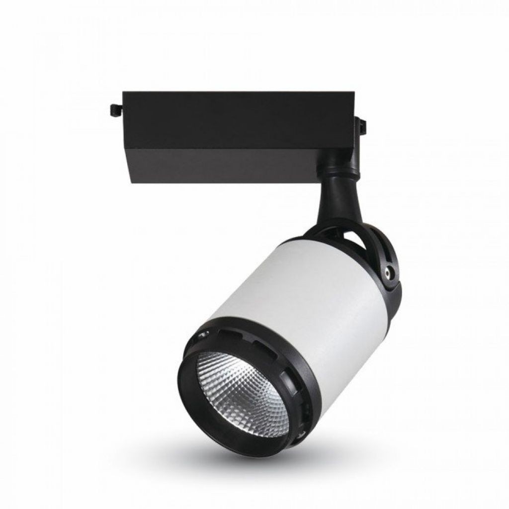 V-TAC Faretto LED da Binario 35W Colore Nero e Bianco 6000K