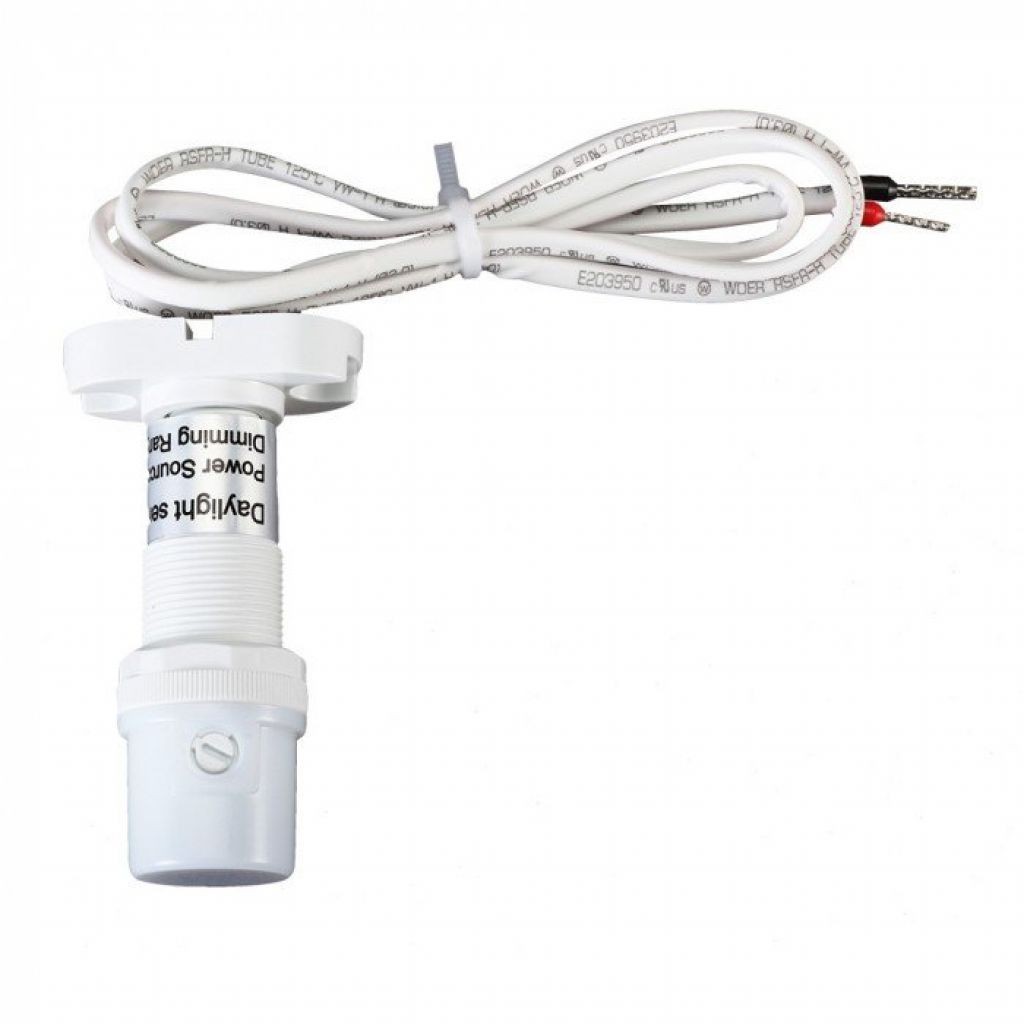 V-TAC Sensore Crepuscolare per Driver Dimmerabili 1-10V 360° Colore Bianco IP20
