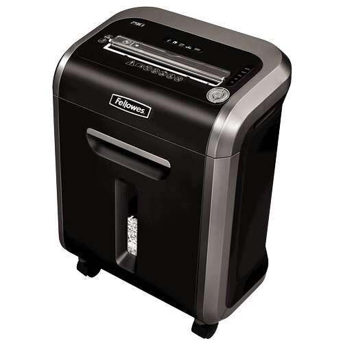 Fellowes 79Ci Distruggidocumenti Manuale P-4 Particle Cut - Distrugge fino a 16 Fogli - Capacità Cestino 23L - Nero