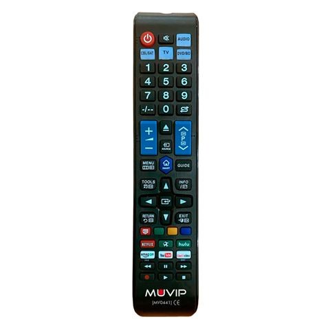 Telecomando universale Muvip Large Series Smart TV - Combina 4 dispositivi in ??1 TV DVD Blu-Ray Satellite