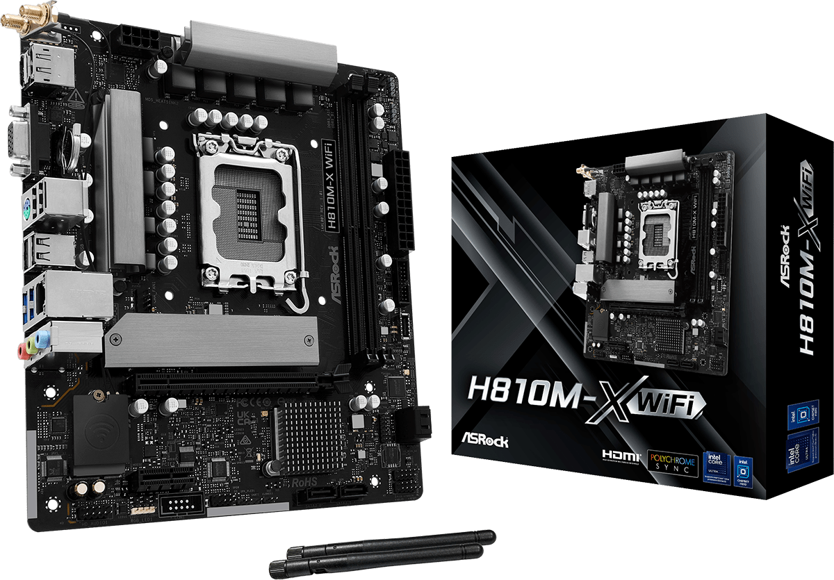 ASROCK H810M-X WiFi (1851) (D)