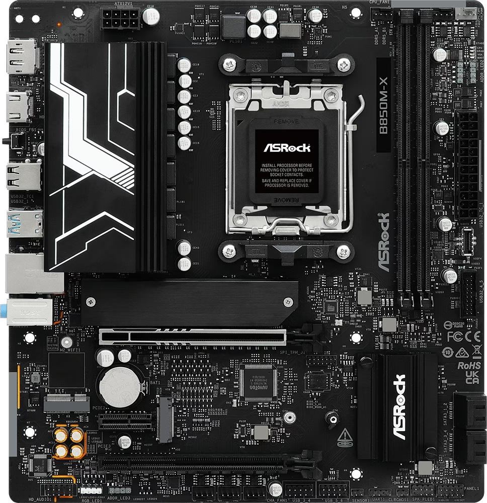 ASROCK B850M-X R2.0 (AM5) (D)