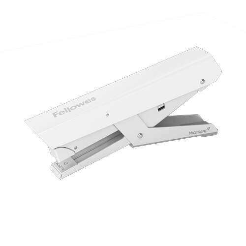 Cucitrice a pinza Fellowes LX890 con protezione Microban - Accetta punti metallici 24/6 26/6 24/8 e 26/8 - Bianco